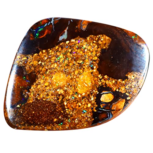 Opale naturelle cabochon 17 x 13 mm pour bague personnalisée et style bohème