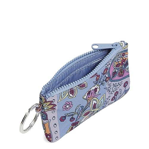 Image of Vera Bradley Women's Recycled Lighten Up Reactive Zip ID Case and Lanyard Combo