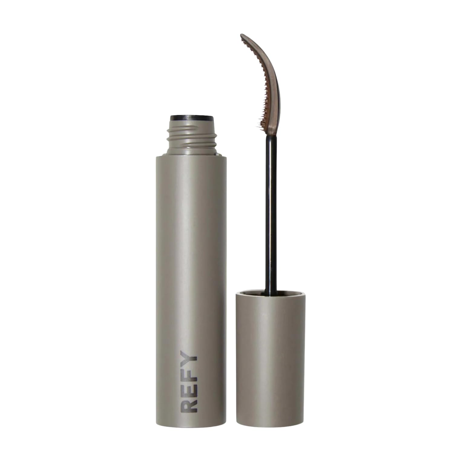 REFY Sculpting Lash Mascara - Brown, Comb-Like Wand, Non-Clumping, Non-Transfer, Smudge-Proof, Long-Wearing