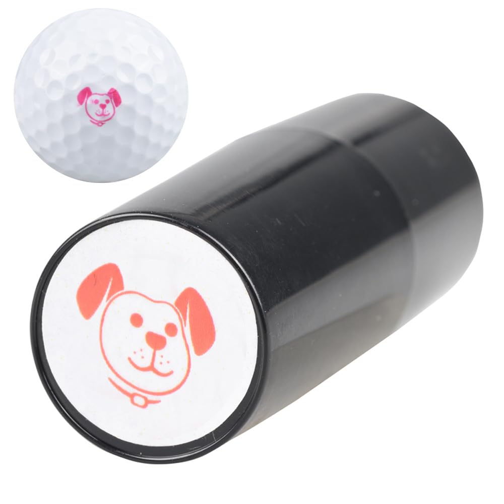 Luzbose Dog Golf Ball Stamp Marker Reusable Ink Stamps For Books, Cloth Crafts, Personalize Your Golf Balls,