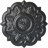 Ekena Millwork CM20DRPES Deria Ceiling Medallion, Pewter