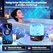 UPXNBOR Sternenhimmel Projektor Nachtlicht mit Bluetooth-Lautsprecher