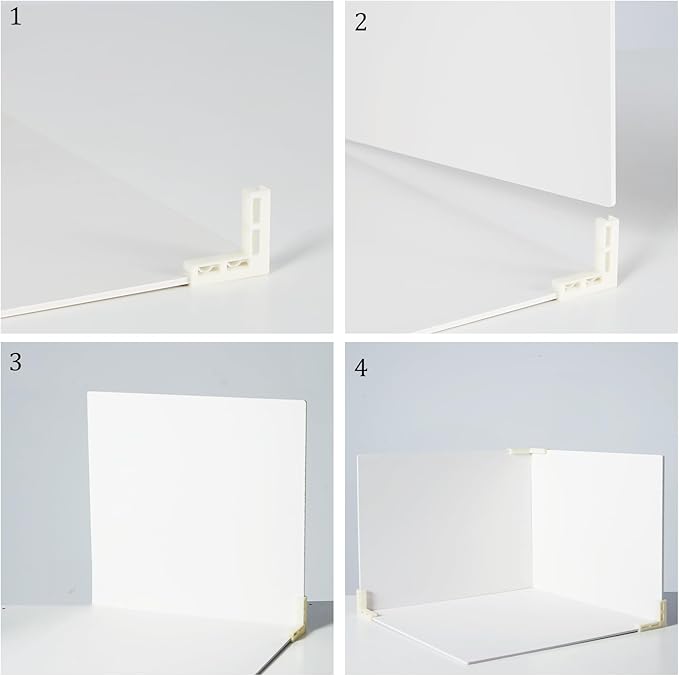3 Láminas para Fondo Fotográfico 15.8x11.8 pulgadas Impermeable con Soportes miniatura 6