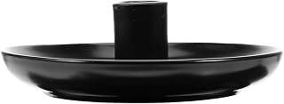 Cabilock Palo Santo Wood Incense Stick Holder with Black Crystal Stone Base, Natural Aromatherapy Burner for Yoga Meditation and Home Fragrance Decor