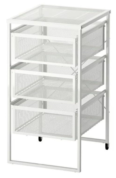 Ikea Drawer Unit, White, 30 X 34 X 56 Cm, Rectangular, 3.93 X 5.9 X 1.96 Inches-image-17