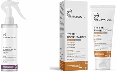Rosemary hair Spray for Hair Growth 100ml & Bye Bye Pigmentation Face Wash 70g