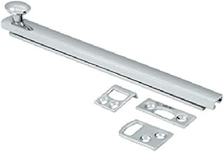 Deltana 6SBCS26 Hd Concealed Screw Solid Brass 6-Inch Surface Bolt