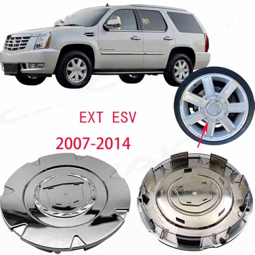 4 Cache-Moyeu Cadillac Escalade 2007-2014 de Jante Centrale