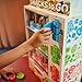 Melissa & Doug Sort-Stock-Select Wooden Vending Machine Toy with Play Food, Mini Vending Machine Toys & Play Money, Preschool Toys for Kids Ages 3+