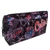 Coca-Cola Bags Necessaire Vermelha com Zíper para Armazenamento de Maquiagem e Organização de Cosméticos