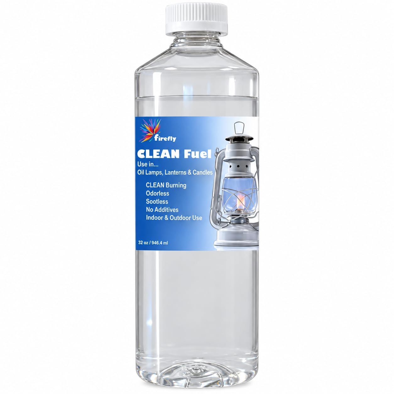 Firefly - Clean Fuel Lamp Oil - Smokeless, Odorless, 32 oz