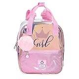 Enso Super girl Mochila de Paseo Rosa 21x27x11 cms TPU y PVC 6.24L