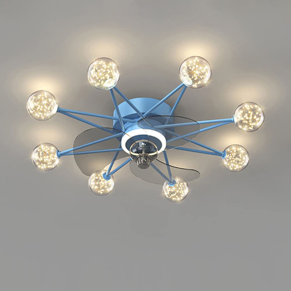 Ventilateur de plafond silencieux avec lumière pour rafraîchir le salon en douceur