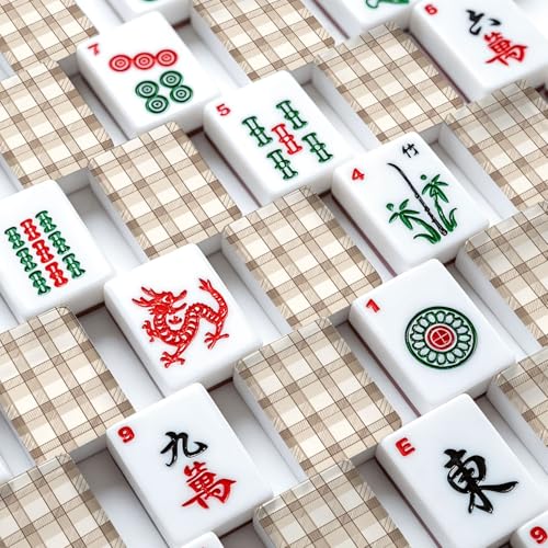 Set de Fichas American Mahjong con Bolsa y Accesorios miniatura 4