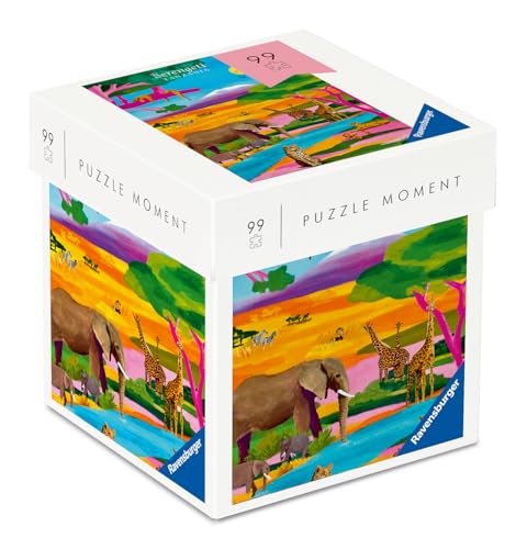 Ravensburger Puzzle Moments 99 Piece Jigsaw Puzzle - “Tanzania”, Multicolor, 33.5 x 23.1 x 3.7 cm - Image 3