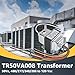 TR50VA008 Transformer 480/277/240/208V to 120V 50VA Transformer with Circuit Breaker Foot and Dual Threaded Hub Mount for Industrial, Heating, Air Conditioning Control Applications Replace TR50VA008