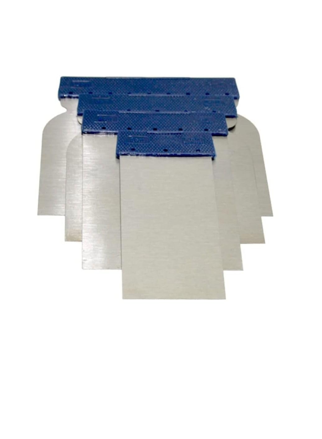 Robustline- Robustline Drywall Steel Square Scraper Putty Knife Set 50, 80,100,120Mm, 4Pcs Set