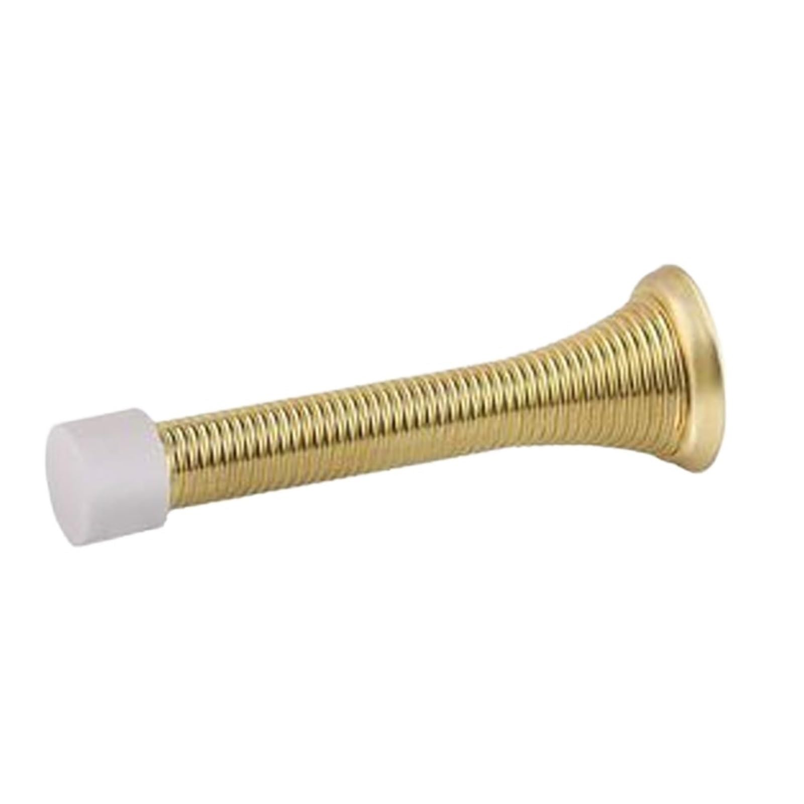 Iopklytf Gold Door Stopper Iron Spring Door Stopper Wall Stop