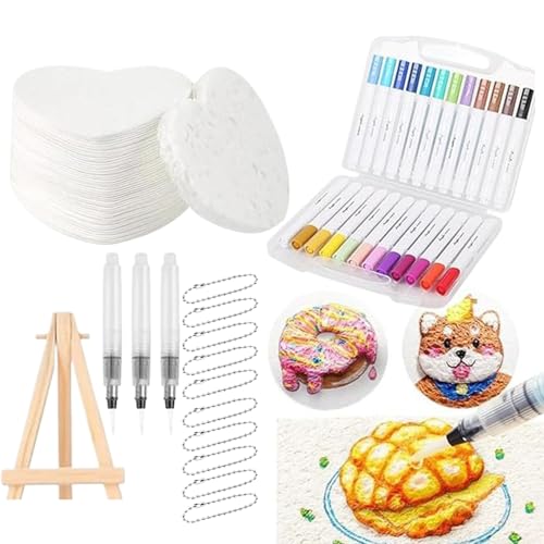 Lápices de pintura 3D | Lápiz de espuma 3D con efecto de burbujas, materiales de arte 3D lienzo para escuela, viajes, adultos, familia, muebles, ventanas, casa, decoración al aire libre
