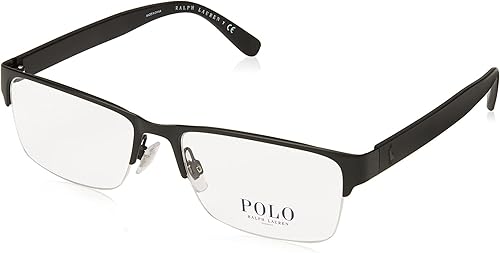 Unknown Marcos rectangulares para lentes recetados Ph1164 para hombre