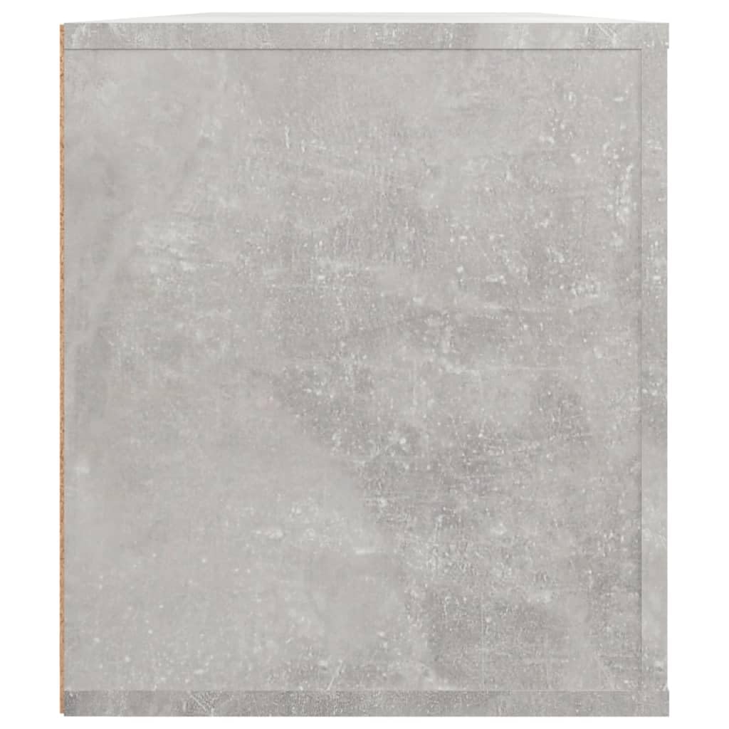 vidaXL Mobile per TV Grigio Cemento 100x35x40 cm Legno Multistrato