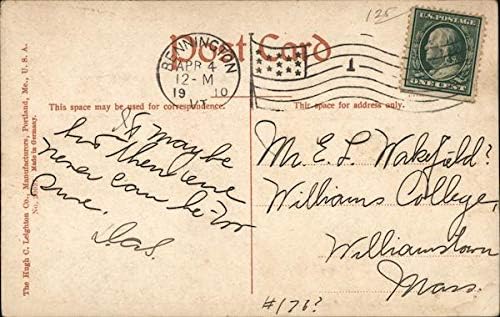 Miniatura 2 de Putnam House Bennington, Vermont VT Original Antique Postcard 1910