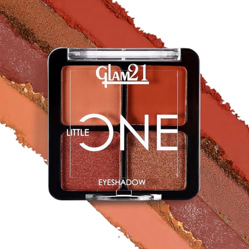 Image of Glam21 Little One 4-in-1 Eyeshadow Palette | Ultra pigmented, Easy to blend | Long Lasting Eye Make Up Kit |Little Lady-04