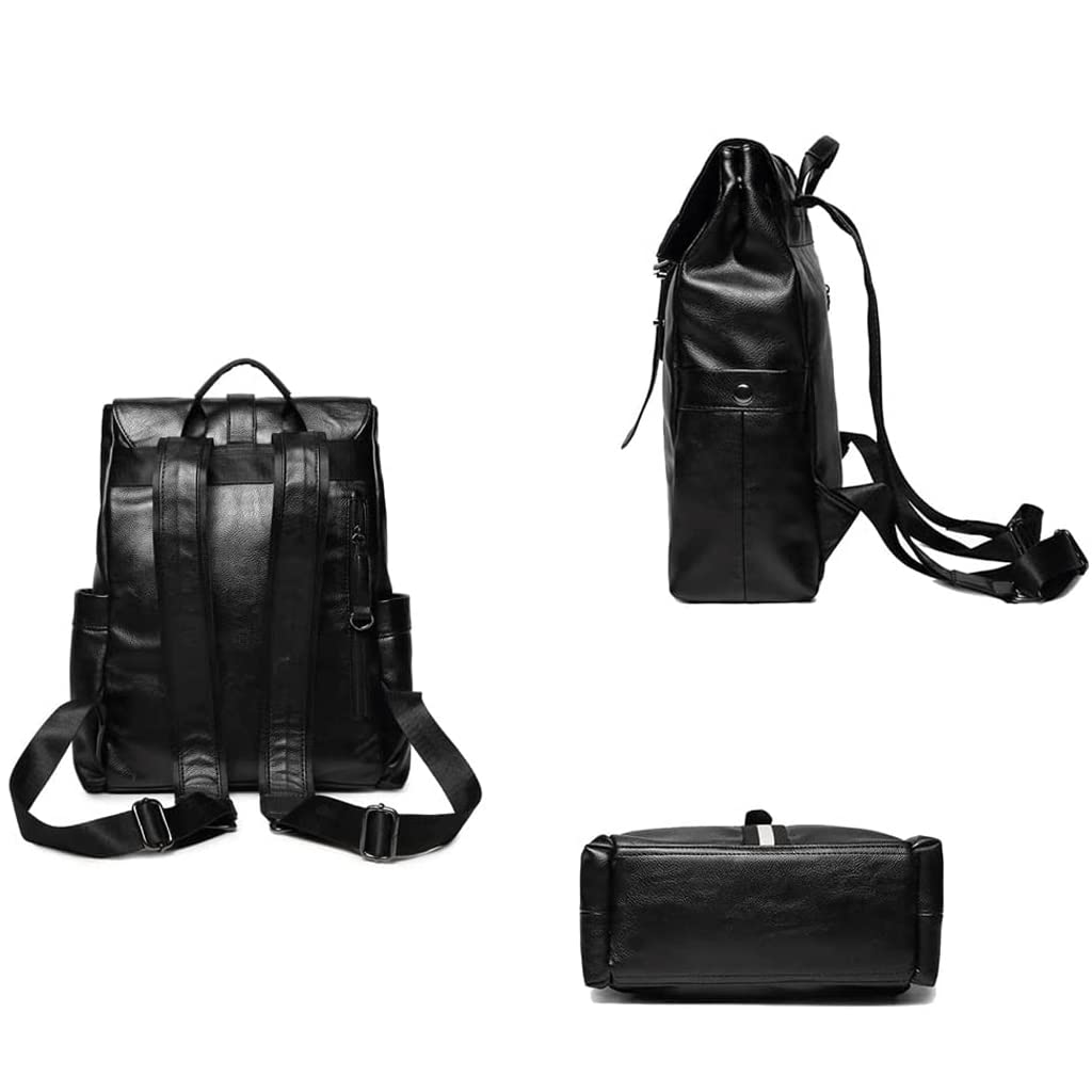 Mochilas De Cuero Mochilas Para Portátiles De Cuero De Gran Capacidad Mochila De Viaje Portátil De 14 Pulgadas Mochila Para Estudiantes