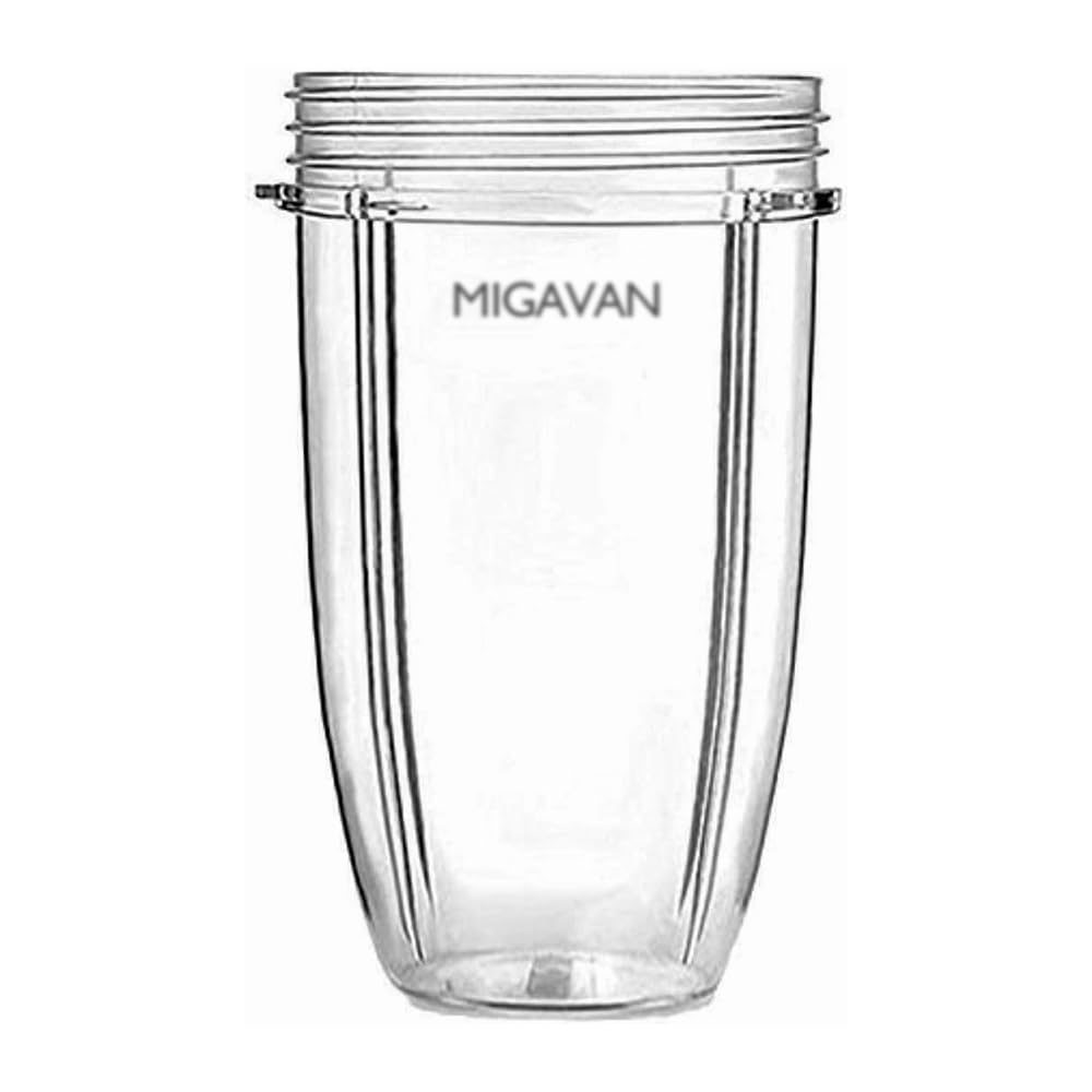 32oz Cup compatible for Nutribullet,Clear Cups Mugs Replacement Part Juicer Accessories for NUTRiBULLET Nutri Bullet 900W 600W Blender Juicer