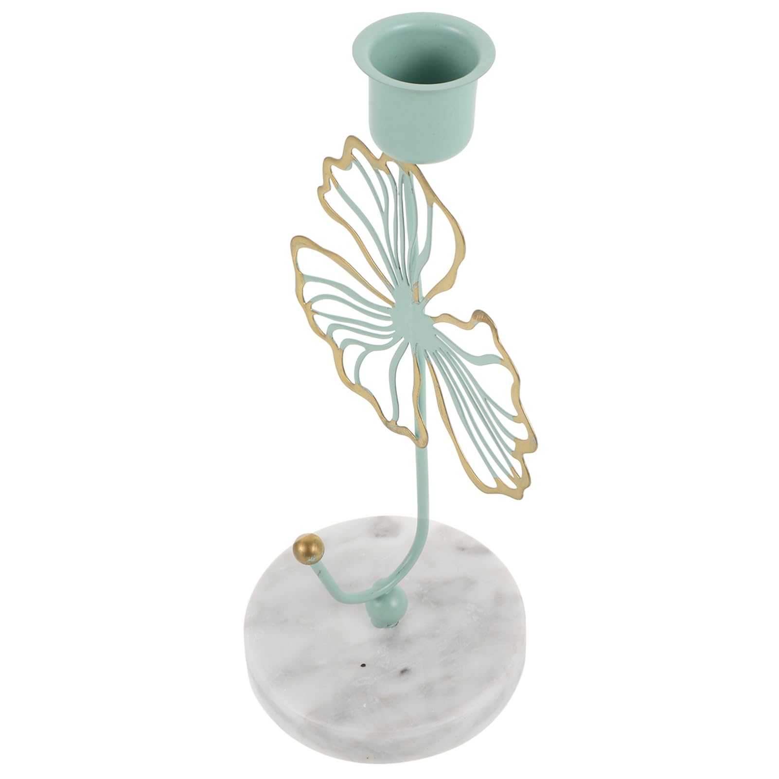 WOONEKY Candlestick Decorations Wedding Candle Holders Dinner Party Candle Holder Candle Holder for Candlelight Dinner Wedding Candlestick Holders Creative Candle Holder Wedding Candle Cup