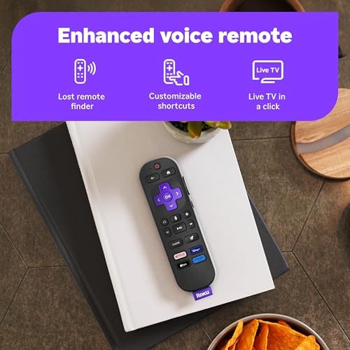 Roku Smart TV β 50-Inch Select Series, 4K HDR TV β RokuTV with Enhanced Voice Remote β Flat Screen LED Television with Wi-Fi for Streaming Live Local News, Sports, Family Entertainment - 3