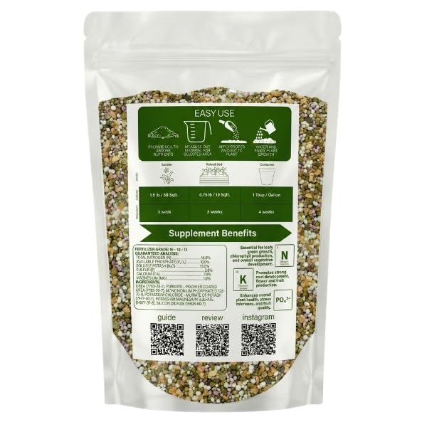 Old Cobblers Farm™ Wicked Growth Asparagus Fertilizer – Balanced Formula for Healthy Spears & Strong Root Growth – Supports Early Season Growth (5 lbs | 10 lbs | 15 lbs | 20 lbs) (5 lbs)