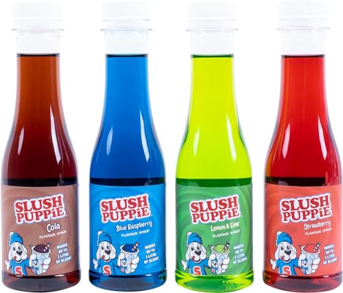 SLUSH PUPPiE Slush Sirup Starter Set mit Vier Geschmacksrichtungen im 4er Set – Bild 3