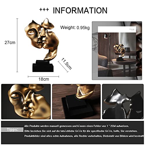 KILCVEM Statuette Decorative Casa, 11 Pollici