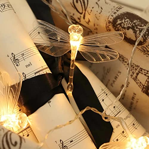Cadena de luces decorativas Butterfly Christmas 3M 20 luces miniatura 2