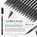 Taotree Permanent Markers, 30 Pack Black Permanent Marker Pens set, Fine Point, for Writing Doodling Marking, Works on most surfaces: Paper, Plastic, Wood, Metal, Great for Art Crafts Scrapbooks