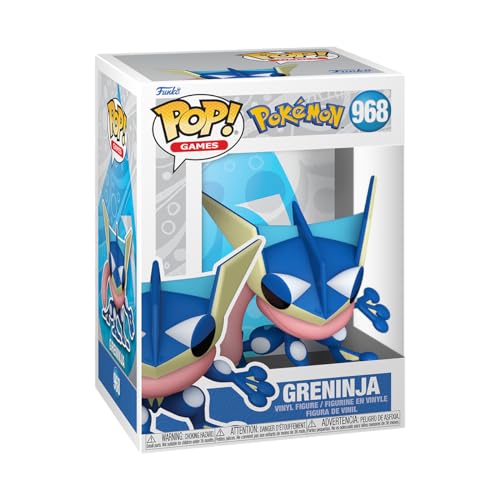 Funko Pop Games: Pokemon - Greninja - Collectable Vinyl Figure - Gift Idea - Official Merchandise - Toys for Kids & Adults - Video Games Fans - Model Figure for Collectors and Display