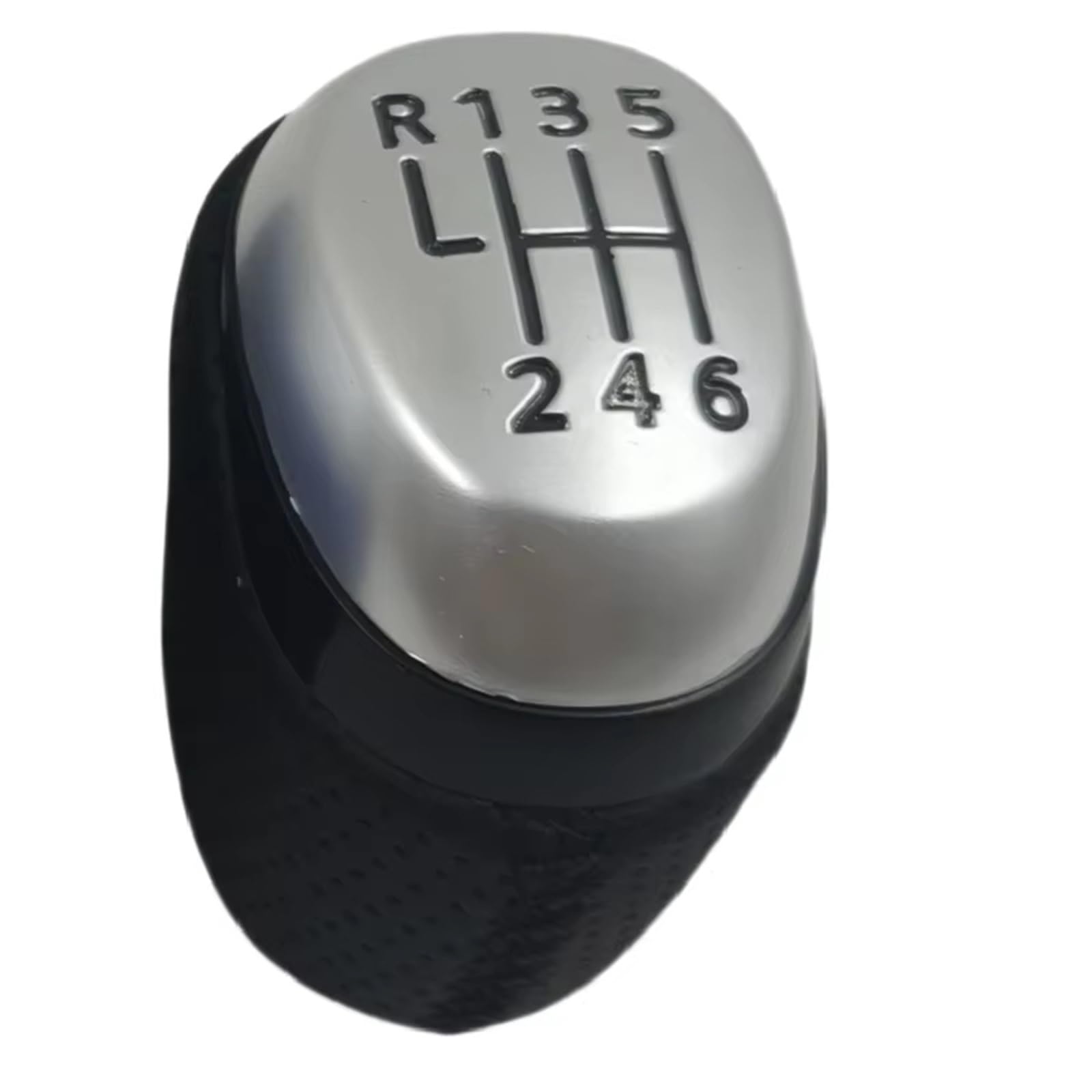 PDURMBUAB Gear Shift Knob Manual Gear Shift Knob Lever Gearbox Stick Shifter Leather for Scenic 4 Grand IV 2016-2022 Gaiter Handles