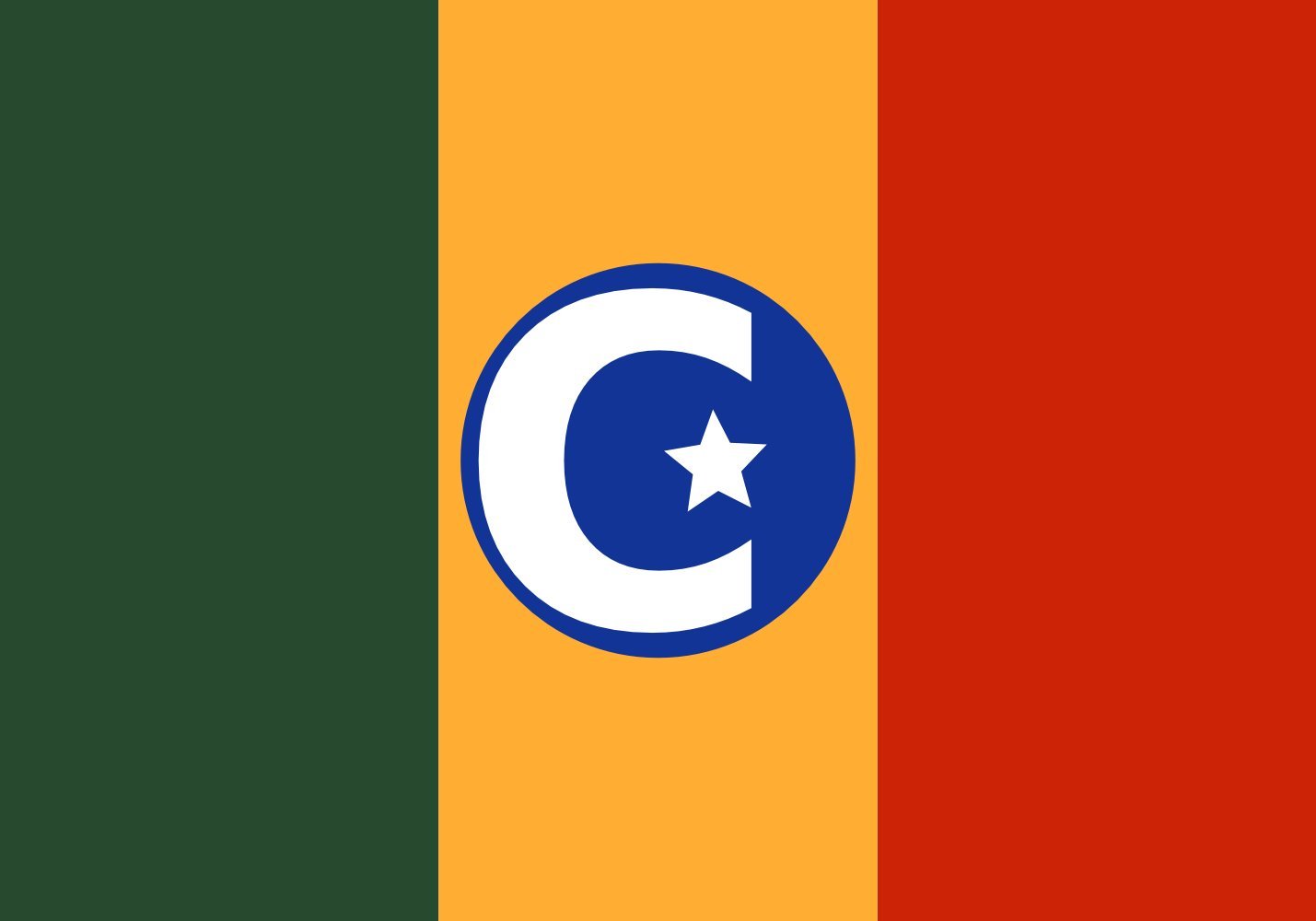Drapeau XL Colorado do Oeste grand format résistant pour mât extérieur