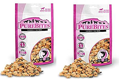 Purebite 2 Pack Salmon Freeze Dried Dog Treats 2.47oz