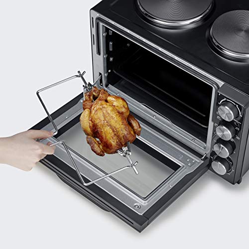 Severin To 2065 Bak- En Toastoven Met 2 Kookplaten, 30 L Ovenruimte, 2500 W, Kookplaten Met 1.000 En 1500 Watt, Incl… - Image 8