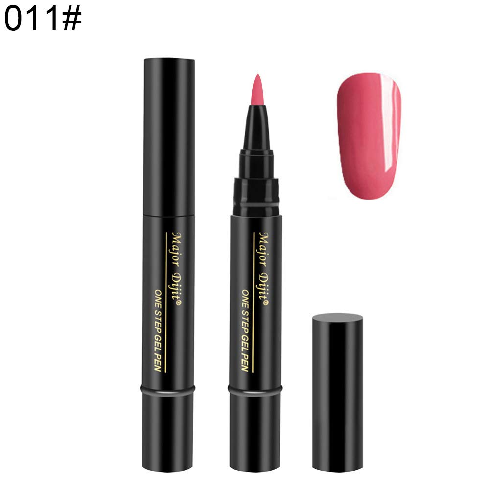 Pen Nail Polish by gLoaSublim,Shiny Long Lasting Nail Gel Polish Pen LED UV Lamp Hybrid Lacquer Varnish Paint - 11#