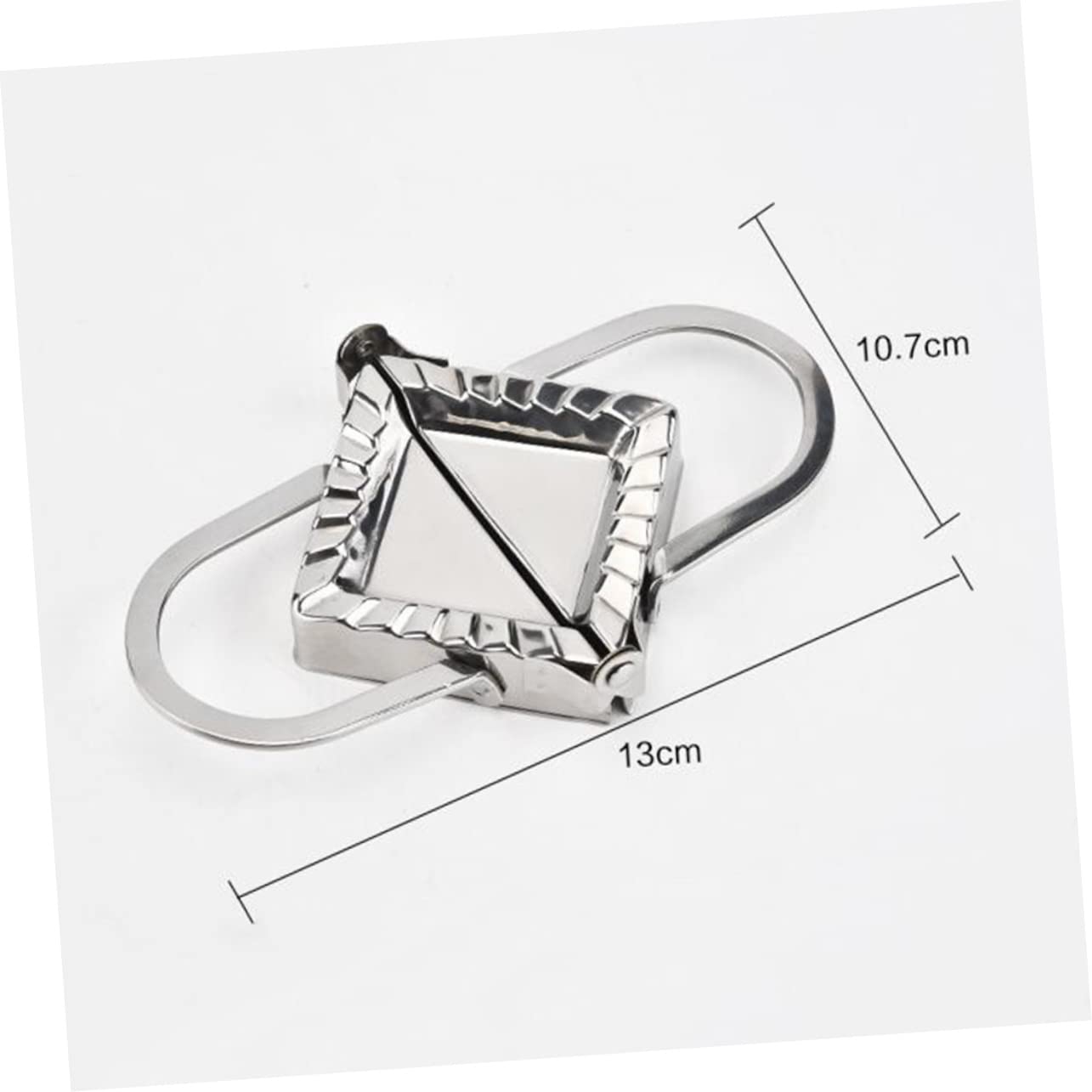 Unomor Stainless Steel Dumpling Maker Tool Press Mold for Gyoza Ravioli Empanadas Easy to Crimped Design for Seals for Home Kitchen Use