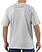 Carhartt Men's Loose Fit Heavyweight Short-Sleeve Logo Graphic T-Shirt,Heather Gray2X-Large