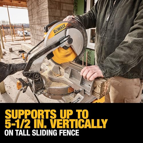 Compound Miter Saw with Laser Guide