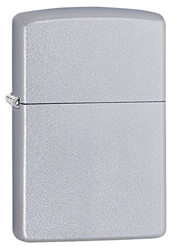 Zippo Satin Chrome Pocket Lighter - //coolthings.us