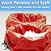 Bits N Things Infectious Biohazard Red Waste Bags Hazardous Trash Can Liners | Medical Grade No Leak Bags | Great for Lab Containers, Swabs, Pads, Gloves | 50 Count - 40