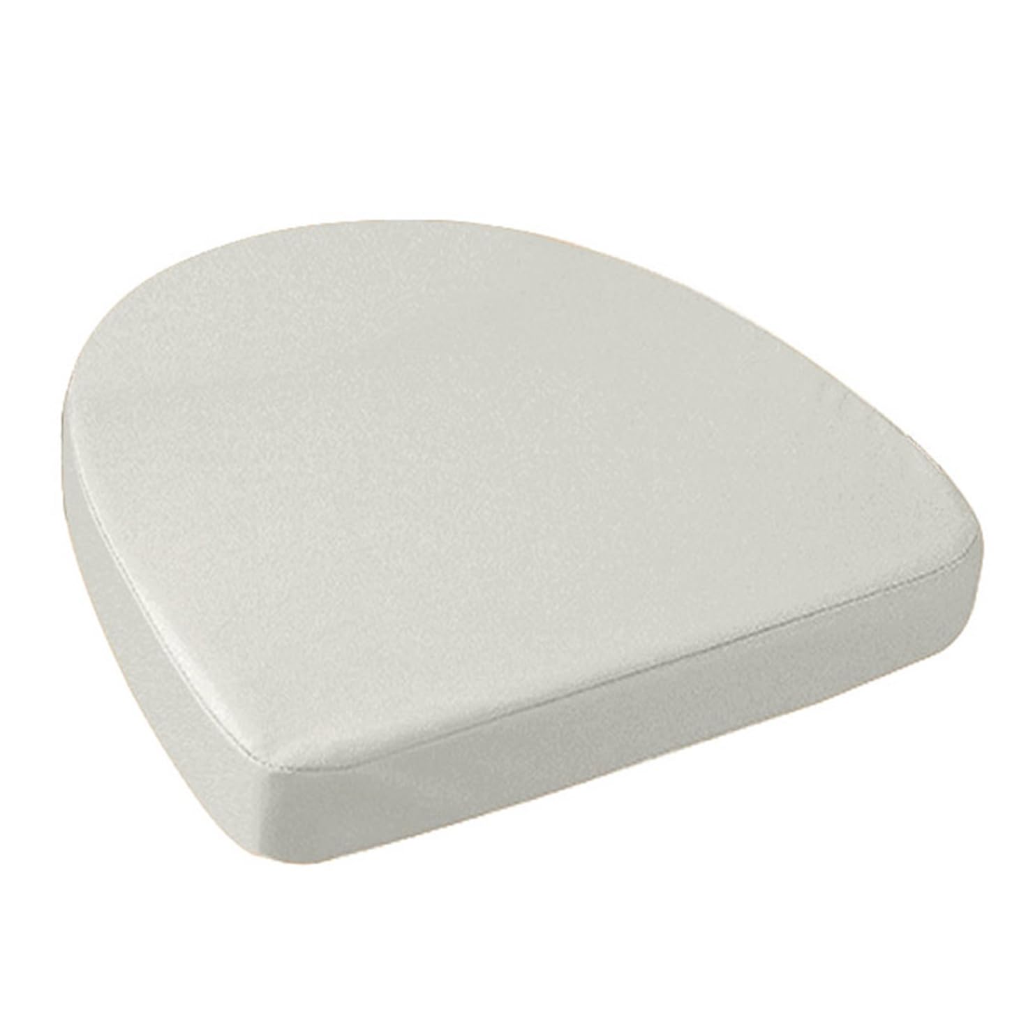 ping bu Waterproof U-shaped Chair Seat Pad Outdoor Garden Cushion,Thick U Shape Seat Cushion Dining Chair Pad for Garden/Home/Office/Indoor (50x50x8cm,White)