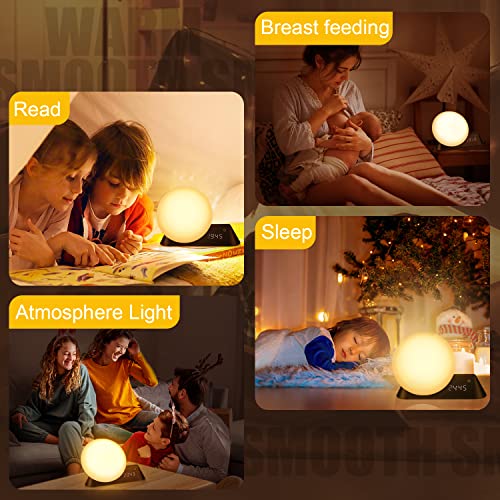 Fullware Sunrise Alarm Clock, Wake Up Light With White Noise, 15 Natural Sounds And Rgbw Color Smart Alarm Clock For Kid/Adult, Work With Alexa #TOP6