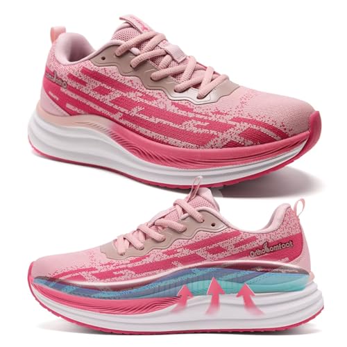Women's Orthopedic Arch Support Walking Shoes: Orthotic Flat...